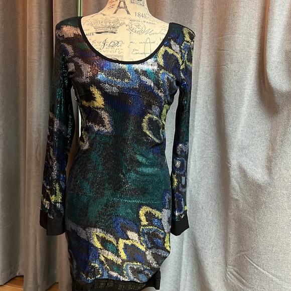 Hale Bob, lined, sequined dress, You’d be the first to wear it. - Picture 1 of 8